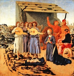 La nativité, Piero della Francesca, 1470
