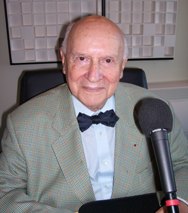 Jean Foyer au micro de Canal académie