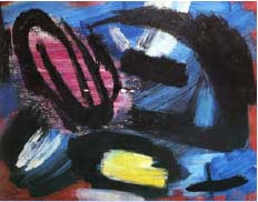 Gérard Schneider (1896 - 1986), Opus OP-92-B, 1955.