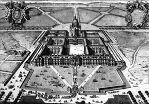 Gravure des Invalides en 1683