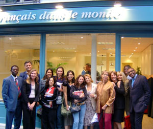 Le café "Le français dans le monde" a vu le jour grâce au Grand prix culturel de la Fondation Louis D.