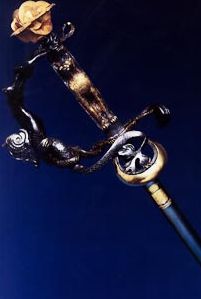 Epée de l’académicien Arnaud d’Hauterives.