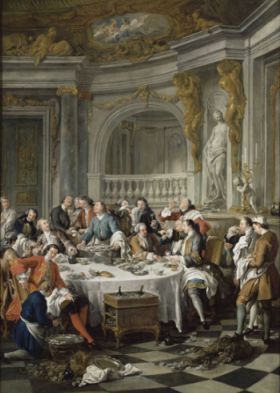 Le Déjeuner d’huîtres par Jean François de Troy