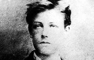 Le poète français Arthur Rimbaud