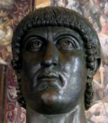 Tête colossale de Constantin Ier