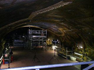 La restauration du plafond de Le Brun.