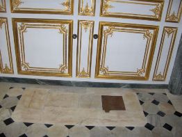 Emplacement d’une baignoire