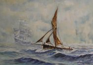 Marin MARIE, Jolie Brise et trois-mâts