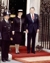 Margaret Thatcher et Ronald Reagan