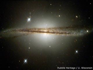 Galaxie spirale vue de profil ESO 510-G13