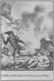 Chapitre I : Comment Candide fut élevé dans un beau château, et comment il fut chassé d’icelui