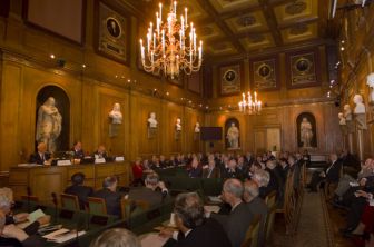 Rencontre des Académies européennes, grande salle des séances, 23 octobre 2007