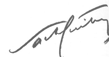 Signature de Sacha Guitry