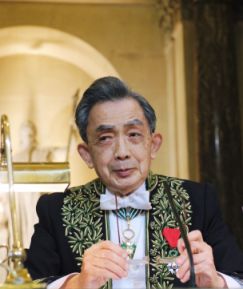 François Cheng de l’Académie française, le 29 novembre 2007, sous la Coupole