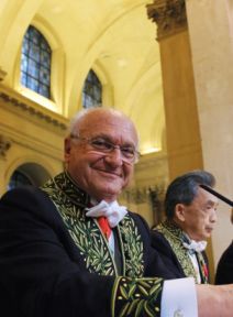 Pierre Nora de l’Académie française, sous la Coupole le 29 novembre 2007