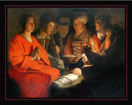 Le Nouveau Né, Georges de La Tour, Musée des Beaux-Arts à Rennes