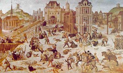 Massacre de la Saint-Barthélémy du 23 au 24 août 1572