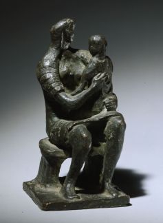 Henry Moore, Madonna and Child (Vierge à l’enfant), 1943