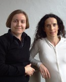 Hélène Durand et Véronique Marchal, professeurs des écoles (de gauche à droite)