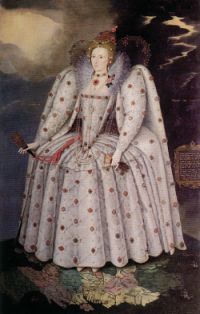 The Ditchley Portrait, 1592, par Marcus Gheeraerts