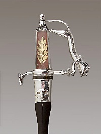 Épée de Raymond Barre ( 1924-2007 )membre de l’Académie des sciences morales et politiques