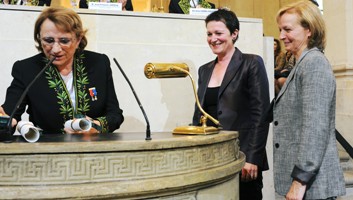 Nicole Le Douarin, Catherine Lubetzki et Anna Baron Van Evercooren