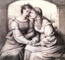 Johann Friedrich Overbeck, Italia et Germania