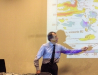 Ghislain de Marcily a appuyé sa démonstration sur des cartes et des photos