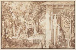 Julius Schnorr von Carolsfeld (1794-1872), Die Heimkehr des Jägers