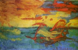 Coucher de soleil sur l’Adriatique, 1910
