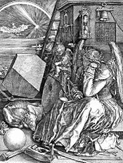 Albert Dürer : "Melancolia I". Burin sur cuivre. 1514.