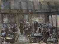 Arbit Blatas (1908-1999) Le café du Dôme