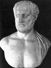 Thucydide  (né vers 460 av. J.-C., mort peut-être assassiné entre 400 av. J.-C. et 395 av. J.-C.)