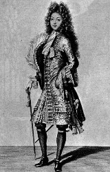 Louis Auguste de Bourbon, duc du Maine, duc d’Aumale, prince de Dombes ( 1670- 1736 )