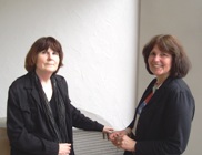 Anne-Marie Brisebarre et Barbara Dufour (de gauche à droite)