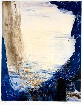 Zao Wou-Ki, Eau forte et aquatinte, 1994