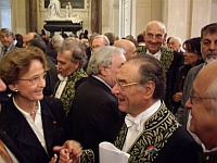 Philippe Beaussant, le 23 octobre 2008, sous la Coupole de l’Institut de France