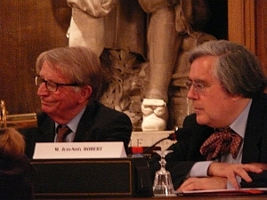 Jean-François Jarrige et Jean-Noël Robert, Académie des inscriptions et belles-lettres, 23 mai 2008