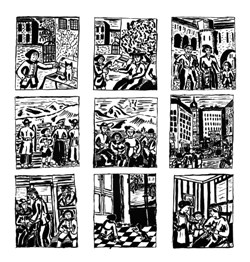 Mitsou. Quarante images par Balthus (première planche d’une série de 40)