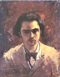 Verlaine par Gustave Courbet