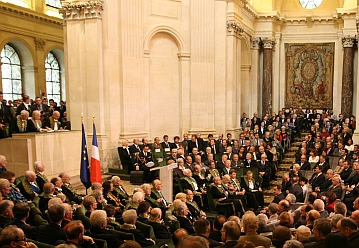 Séance solenelle de l’Académie des sciences morales et politiques, le 7 octobre 2008, sous la Coupole de l’Institut de France