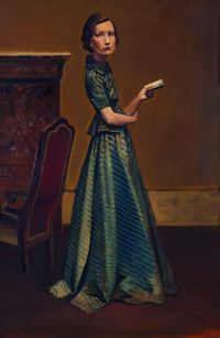 Balthus, Portrait de femme en robe bleue, 1935