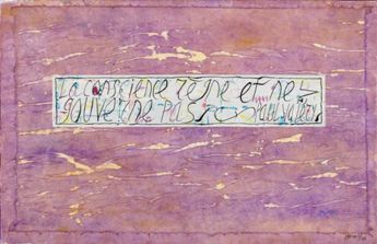 Jean Cortot. La conscience règne mais ne gouverne pas. Paul Valéry