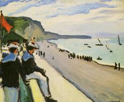 La Plage de Fécamp, d’Albert Marquet 1906