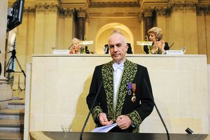 Franciscus Verellen, délégué de l’Académie des inscriptions et belles-lettres © Brigitte Eymann \/ Institut de France