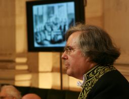 Jean-Noël Robert de l’Académie des inscriptions et belles-lettres, sous la Coupole de l’Institut de France, le 21 novembre 2008