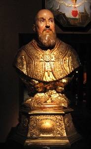 Buste de François de Sales sculpté à Marseille