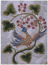 Les broderies des soeurs de la Visitation sont particulièrement exceptionnelles.