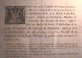 Invitation aux soupers légendaires de Grimod de la Reynière (et sa pointe de cynisme)