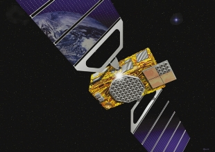 Satellite Galileo, vue de l’artiste